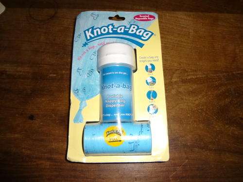 BRAND NEW baby knot-a-bag nappy dispensers