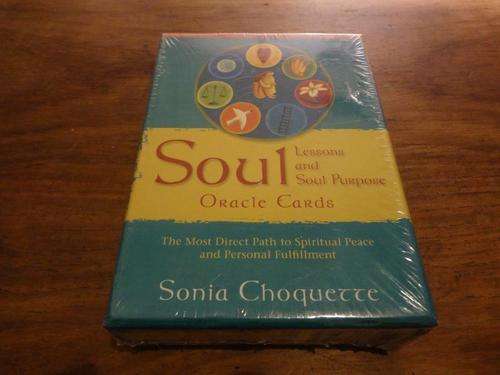 BRAND NEW -  Soul Lessons and Soul Purpose Oracle Cards - unopened card deck