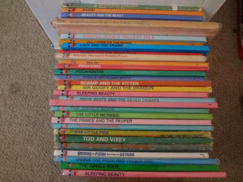 Collection of Walt Disney Series books x 27 books R24 each or R540 for lot