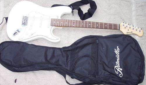 electric guitar white