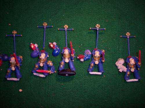 Warhammer 40K - terminator squad 2 - metal figures
