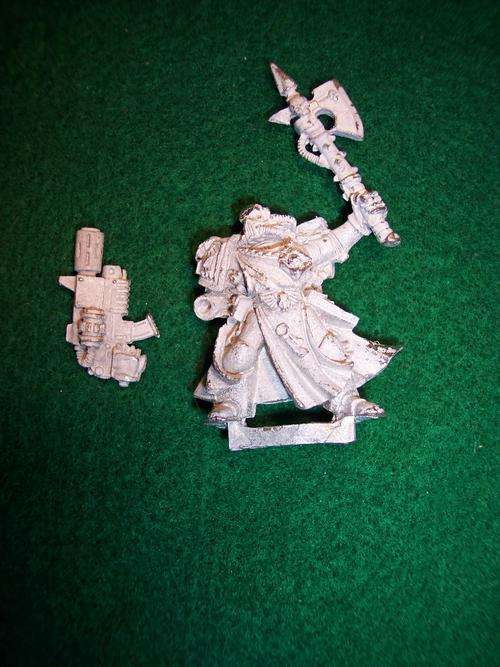 warhammer 40k - space marine captain game day oop rare