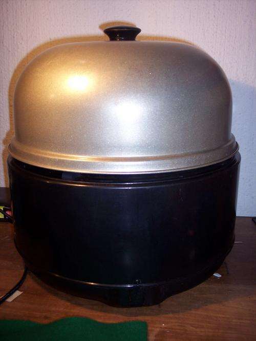 portable webber style braai barbecue with bag - second hand - works very well - good conditions