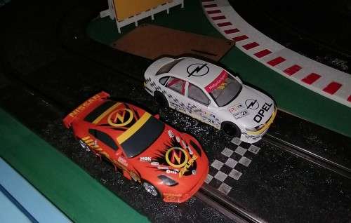 2 HORNBY SLOT CARS