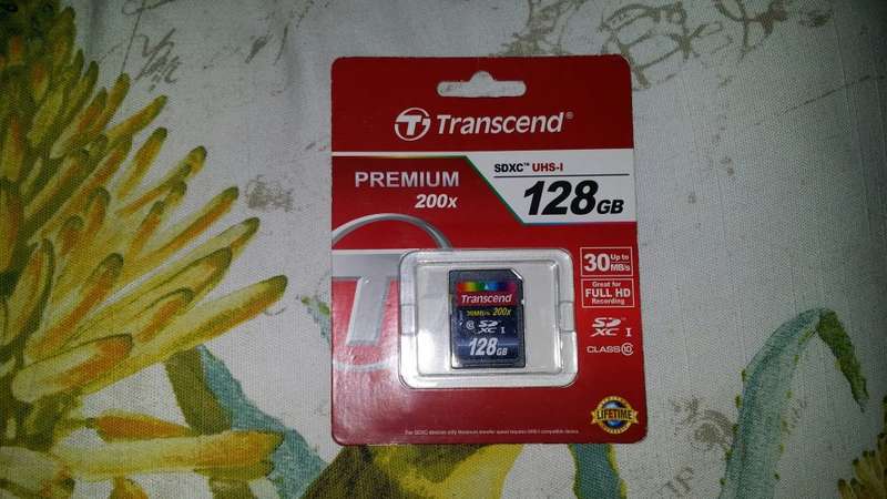 Transcend 128GB 200X Class 10 SD Card