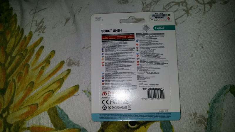 Transcend 128GB 200X Class 10 SD Card