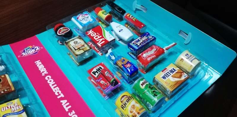 Complete set of all 30 Checkers Little Shop 2 Mini Collectables In Case
