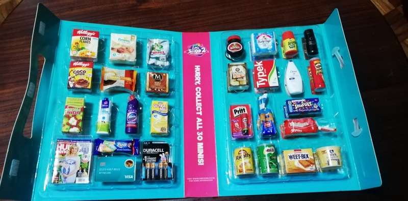 Complete set of all 30 Checkers Little Shop 2 Mini Collectables In Case