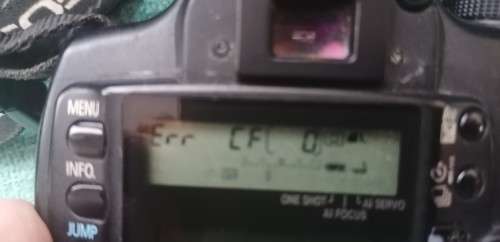 Canon EOS 350D (CF Error)