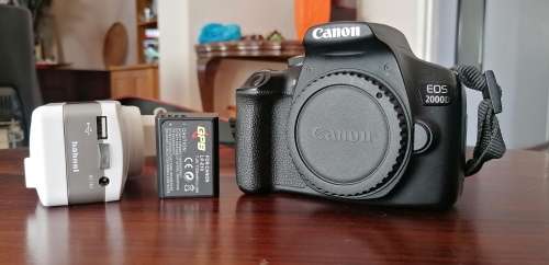 Canon EOS 2000D Body (24MP With Wi-Fi)
