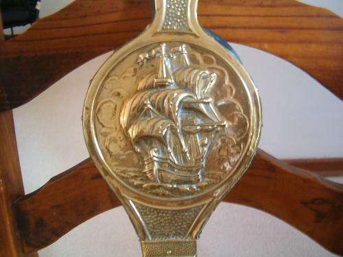 Definitely Vintage Possibly Antique BRASS/COPPER/WOOD Bellows