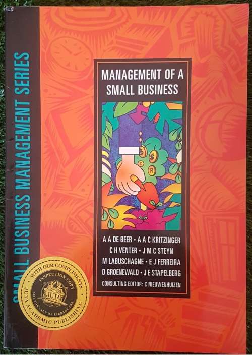 Small Business Management Series and Intro to Marketing Management (4 Books)