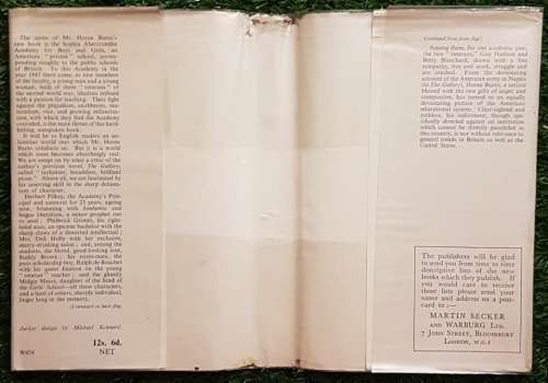 Lucifer with a Book - John Horne Burns. Rare, esp 1st Edition. Controversial)