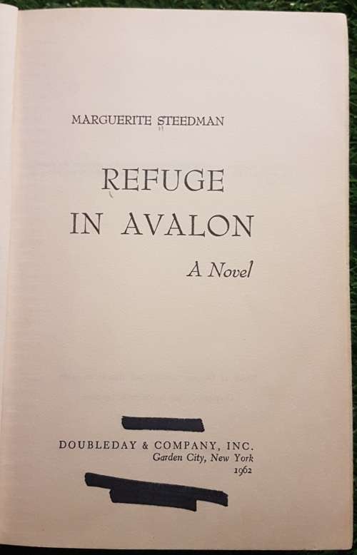 Refuge in Avalon: - Marguerite Steedman (Story of Joseph of Arimathea)