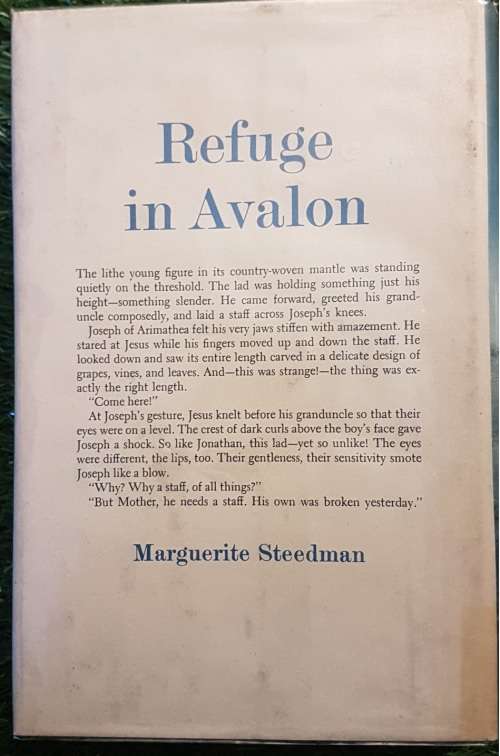 Refuge in Avalon: - Marguerite Steedman (Story of Joseph of Arimathea)