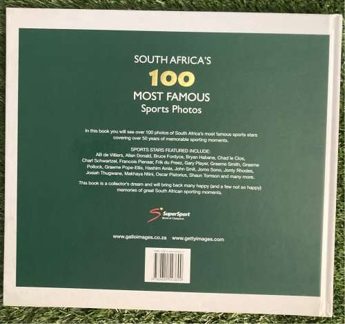 South Africa`s 100 Most Famous Sport Photos: - Les Martens For SuperSport