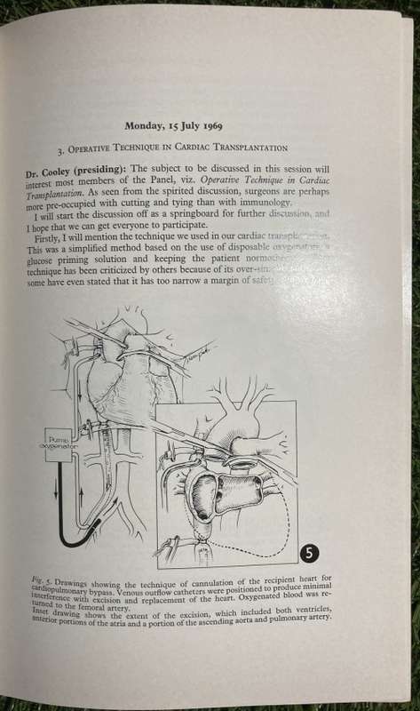 Experience with Human Heart Transplantation, - Cape Town Symposium, 13-16 July 1968.