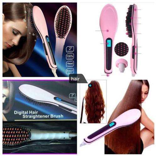 Electric Hair Straightening Brush