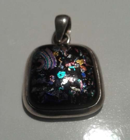 Silver 925 Dichroic Pendant