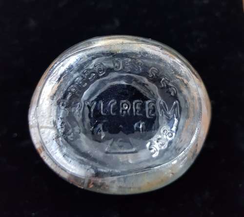Collectable "Brylcreem" Glass Bottle. No lid