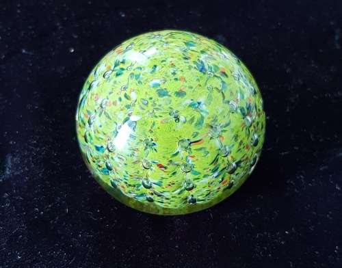 Collectable Strathearn Hand Made Glass Paperweight