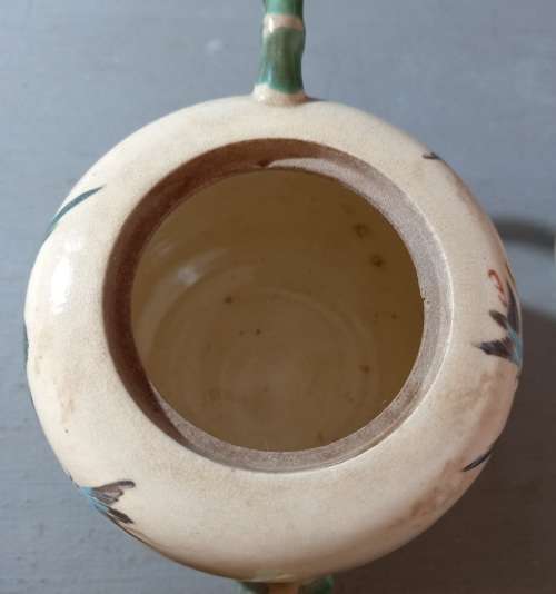 Antique Japanese Satsuma Signed  Hand Painted Teapot
