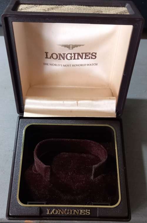 Vintage Collectable Longines Watch Box