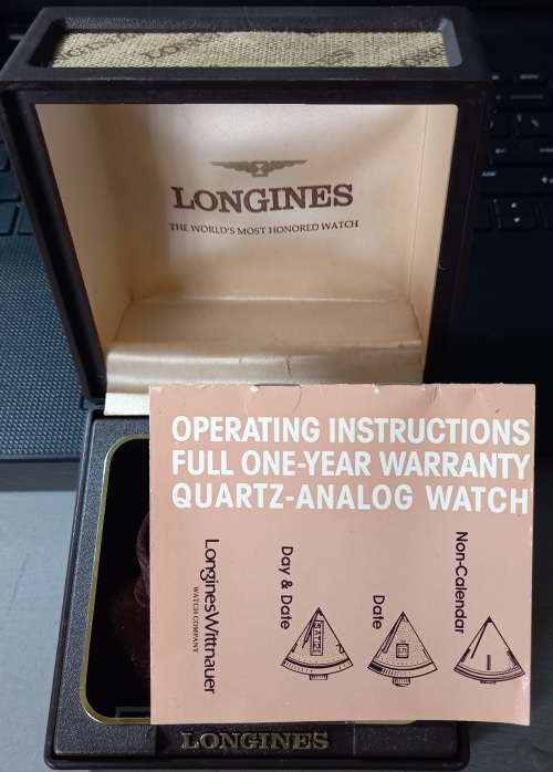 Vintage Collectable Longines Watch Box