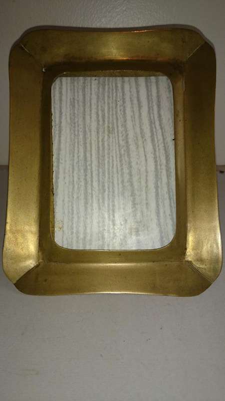 Vintage Brass Picture Frame
