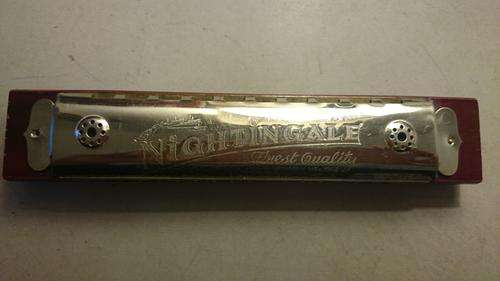 Vintage 1940's "Nightingale" Made in Germany US-Zone Harmonica