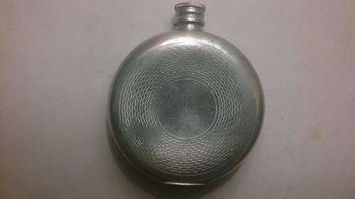 Vintage Edwin Blyde EPU 302 Pewter Hip Flask