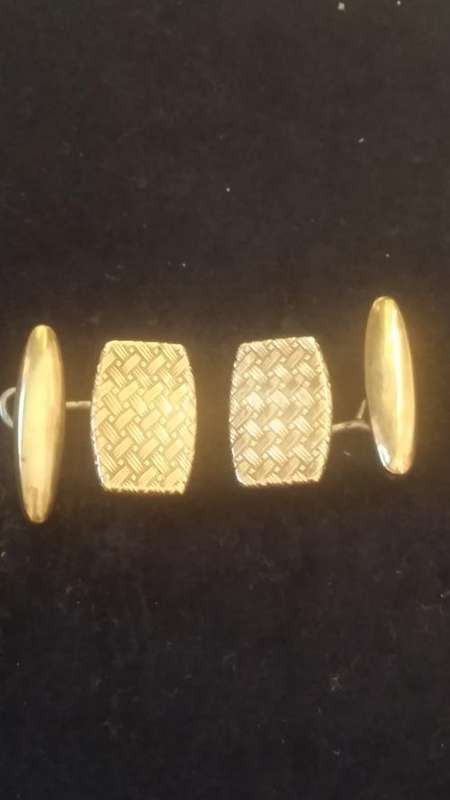Vintage Brass Cufflinks