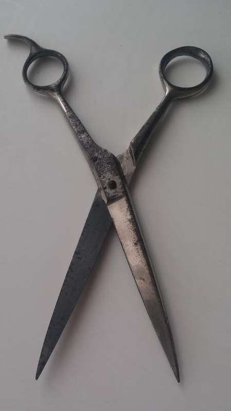 Vintage Henry Boker Barber Scissors Solingen Germany