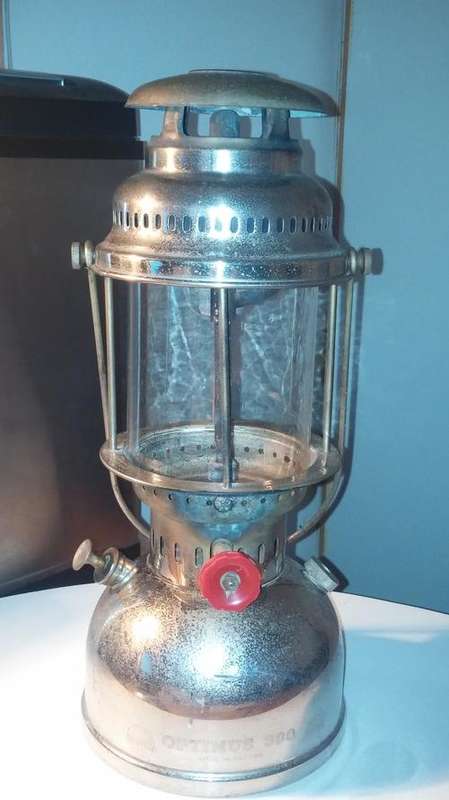 Vintage 1944-1946 Optimus 300 Made in Sweden Lamp