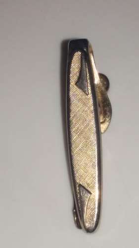 Swank Gold Plated Tie Clip
