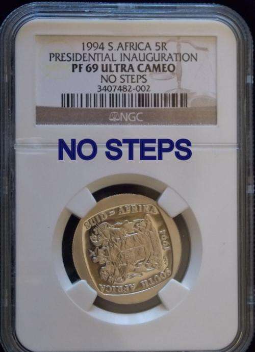 **Extremely Rare**1994 PF69 Ultra Cameo NGC GRADED NO STEPS