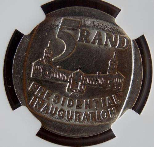 1994 INAUGURATION R5 NGC Graded MS63 *** Mint State***