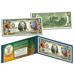 NELSON MANDELA *President of South Africa*Official Legal USA 2 DOLLAR $ Bill