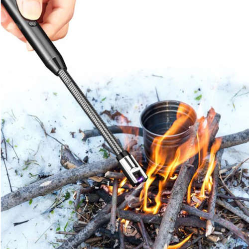 360 Rotation Arc BBQ Lighter - Black