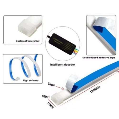 Aerbes AB-Q619 The Tail Box Lamp (50/50 RGB)