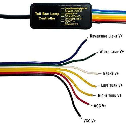 Aerbes AB-Q619 The Tail Box Lamp (50/50 RGB)