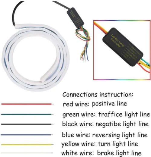 Aerbes AB-Q619 The Tail Box Lamp (50/50 RGB)