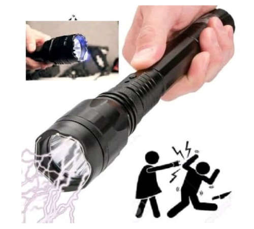 Rechargeable Electroshock plus LED Flashlight 1101