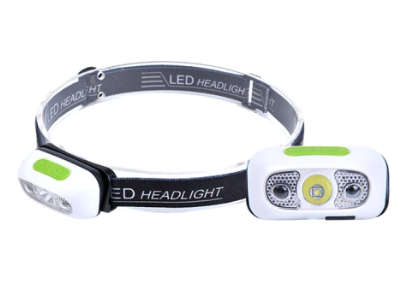 Smart Sensor Outdoor USB Headlight LED - WHITE