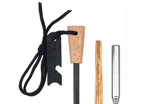 Flint & Steel Emergency Set 4 in 1 - Black