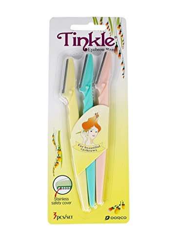 Drashti Enterprise CETC Stainless Steel Eyebrow Disposable Razor (Pack of 3)