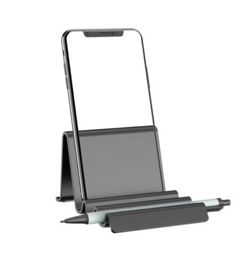 Wave Shape Desktop Phone Holder - BLACK