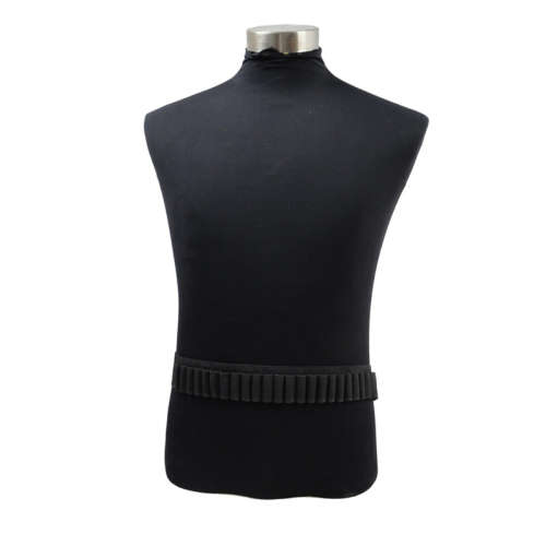 Nylon Tactical 27 Shotgun Hunting Military Army 12 Gauge Stock Ammo Holder Belt - Black