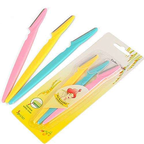 Drashti Enterprise CETC Stainless Steel Eyebrow Disposable Razor (Pack of 3)