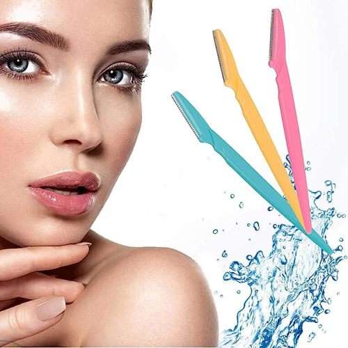 Drashti Enterprise CETC Stainless Steel Eyebrow Disposable Razor (Pack of 3)